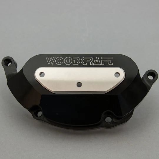 Woodcraft LHS Stator Cover Protector w/ Skid Plate Suzuki GSX-R750 2006-2024 - Adventure Parts