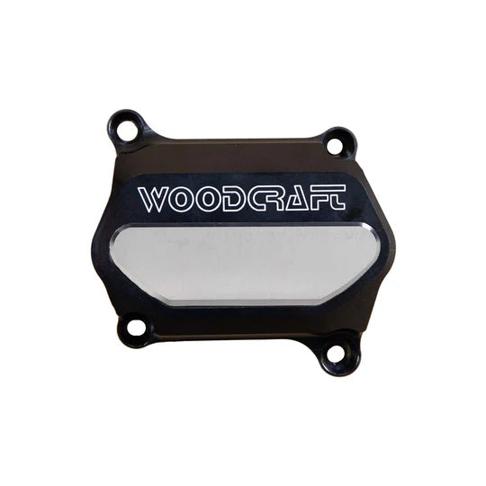Woodcraft LHS Water Pump Cover Protector w/ Skid Plate Ducati Hypermotard 2019-2023 - Adventure Parts