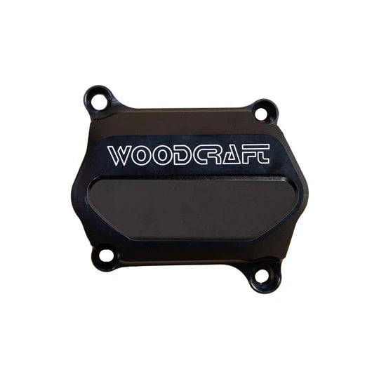 Woodcraft LHS Water Pump Cover Protector w/ Skid Plate Ducati Hypermotard 2019-2023 - Adventure Parts