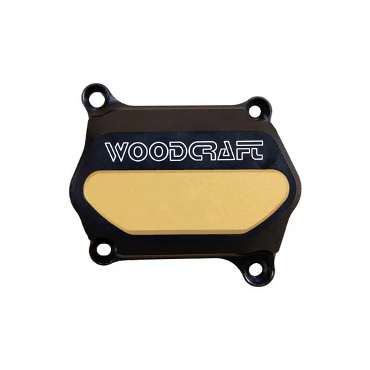 Woodcraft LHS Water Pump Cover Protector w/ Skid Plate Ducati Hypermotard 2019-2023 - Adventure Parts