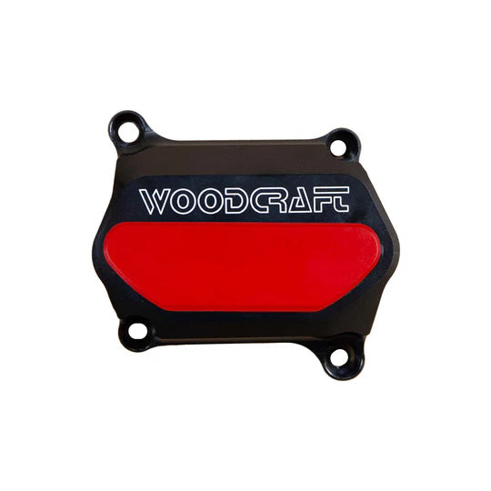 Woodcraft LHS Water Pump Cover Protector w/ Skid Plate Ducati Hypermotard 2019-2023 - Adventure Parts