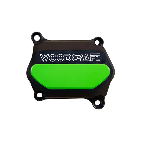 Woodcraft LHS Water Pump Cover Protector w/ Skid Plate Ducati Hypermotard 2019-2023 - Adventure Parts
