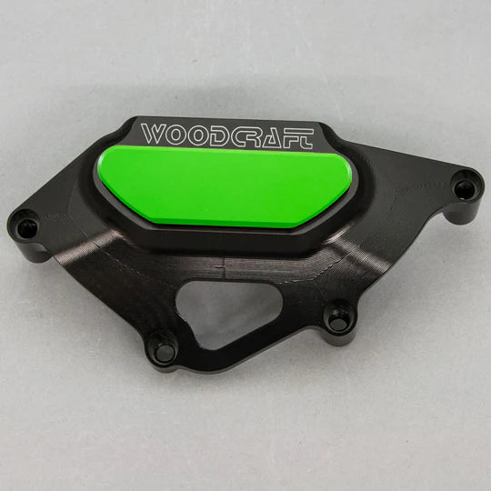 Woodcraft LHS Stator Cover Protector w/ Skid Plate Honda CBR1000RR 2008-2024 - Adventure Parts