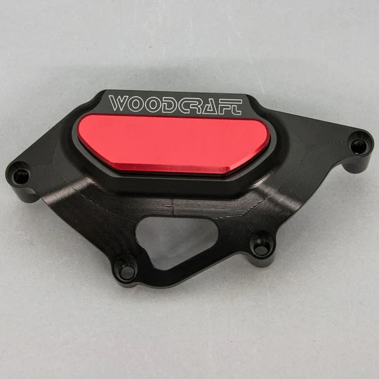 Woodcraft LHS Stator Cover Protector w/ Skid Plate Honda CBR1000RR 2008-2024 - Adventure Parts