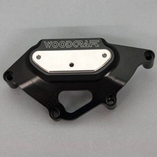 Woodcraft LHS Stator Cover Protector w/ Skid Plate Honda CBR1000RR 2008-2024 - Adventure Parts