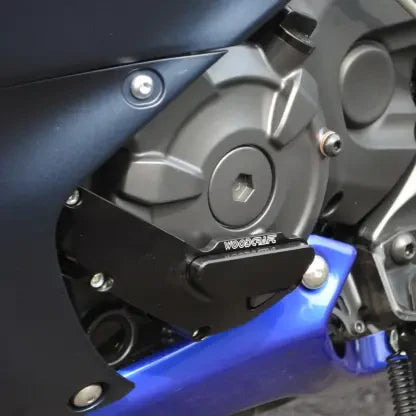 Woodcraft LHS Stator Cover Protector w/ Skid Plate Yamaha XSR700 2018-2023 - Adventure Parts