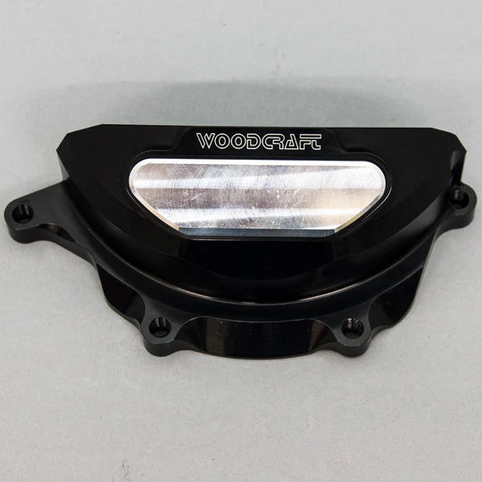 Woodcraft LHS Stator Cover Protector w/ Skid Pad Yamaha XSR900 2016-2023 - Adventure Parts