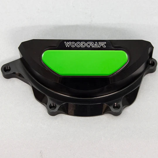 Woodcraft LHS Stator Cover Protector w/ Skid Pad Yamaha XSR900 2016-2023 - Adventure Parts