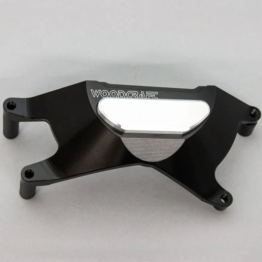 Woodcraft RHS Clutch Cover Protector w/ Skid Pad Yamaha XSR-900 2016-2020 - Adventure Parts
