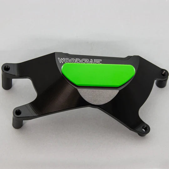 Woodcraft RHS Clutch Cover Protector w/ Skid Pad Yamaha XSR-900 2016-2020 - Adventure Parts