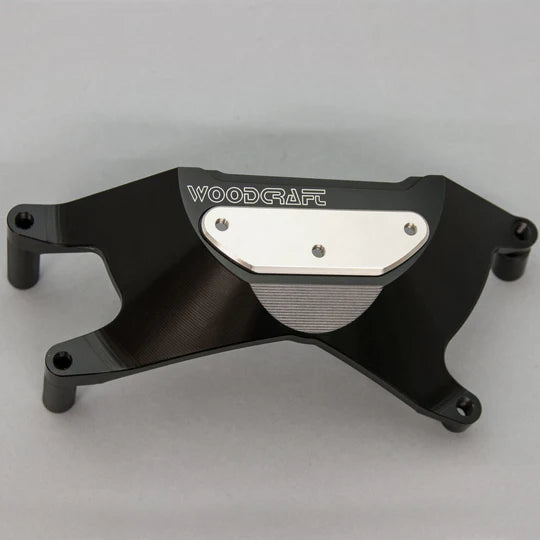 Woodcraft RHS Clutch Cover Protector w/ Skid Pad Yamaha XSR-900 2016-2020 - Adventure Parts