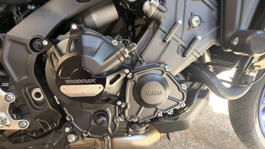 Woodcraft RHS Clutch Cover Protector Yamaha MT-09 2021-2024 - Adventure Parts