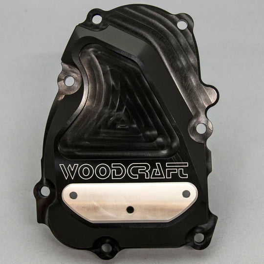 Woodcraft RHS Ignition Trigger Cover w/ Skid Pad Yamaha YZF-R6 2003-2009 - Adventure Parts