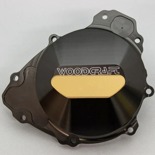 Woodcraft LHS Stator Cover w/ Skid Pad Yamaha YZF-R1 2009-2014
