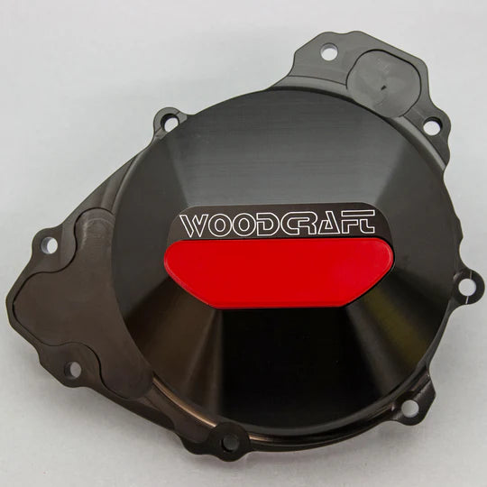 Woodcraft LHS Stator Cover w/ Skid Pad Yamaha YZF-R1 2009-2014