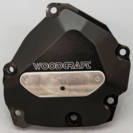 Woodcraft RHS Oil Pump/Ignition Trigger Cover w/ Skid Pad Yamaha YZF-R1 2009-2014