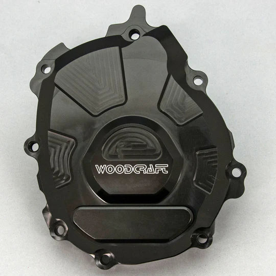 Woodcraft LHS Stator Cover w/ Skid Pad Yamaha MT-10/FZ-10 2015-2024 - Adventure Parts