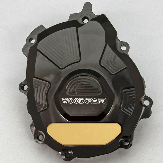 Woodcraft LHS Stator Cover w/ Skid Pad Yamaha MT-10/FZ-10 2015-2024 - Adventure Parts