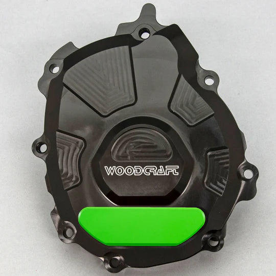Woodcraft LHS Stator Cover w/ Skid Pad Yamaha MT-10/FZ-10 2015-2024 - Adventure Parts