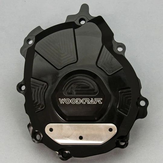 Woodcraft LHS Stator Cover w/ Skid Pad Yamaha MT-10/FZ-10 2015-2024 - Adventure Parts