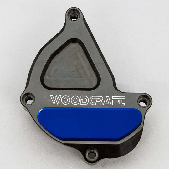 Woodcraft RHS Ignition Trigger Cover Protector w/ Skid Pad Yamaha FZ-10/MT-10 2017-2020 - Adventure Parts