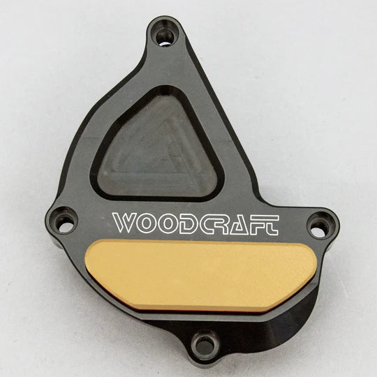 Woodcraft RHS Ignition Trigger Cover Protector w/ Skid Pad Yamaha FZ-10/MT-10 2017-2020 - Adventure Parts