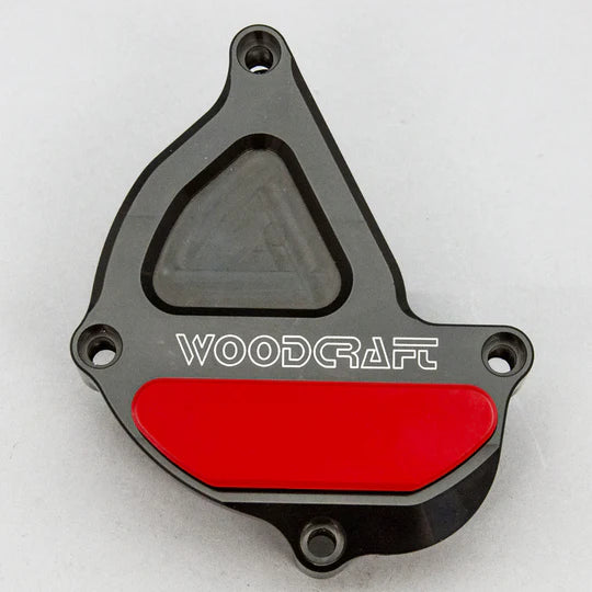 Woodcraft RHS Ignition Trigger Cover Protector w/ Skid Pad Yamaha FZ-10/MT-10 2017-2020 - Adventure Parts