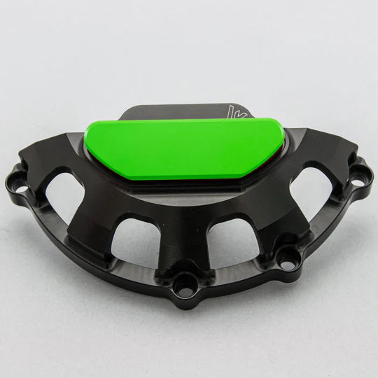 Woodcraft LHS Stator Cover Protector w/ Skid Pad Triumph Street Triple 2017-2024 - Adventure Parts