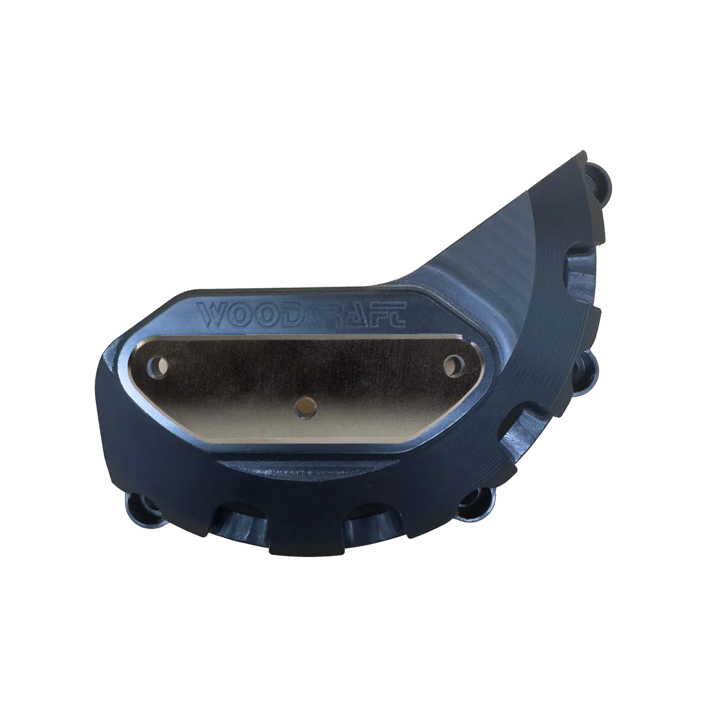 Woodcraft LHS UHMW Stator Cover Protector w/ Skid Pad Triumph Daytona 675/Street Triple 2013-2023