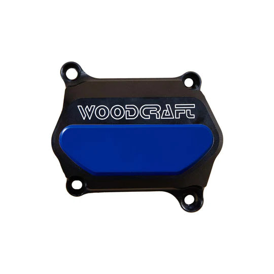 Woodcraft LHS Water Pump Cover Protector w/ Skid Plate Ducati Hypermotard 2019-2023 - Adventure Parts
