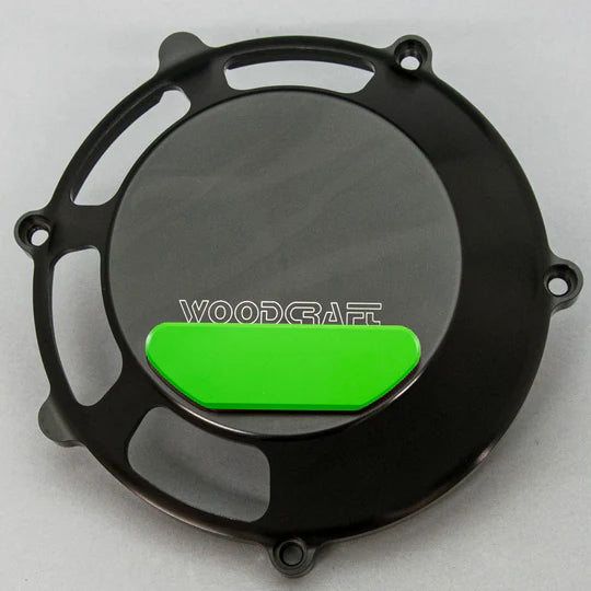 Woodcraft RHS All (Dry) Clutch Cover w/ Skid Plate Ducati 848/1098/1198 2007-2008 - Adventure Parts