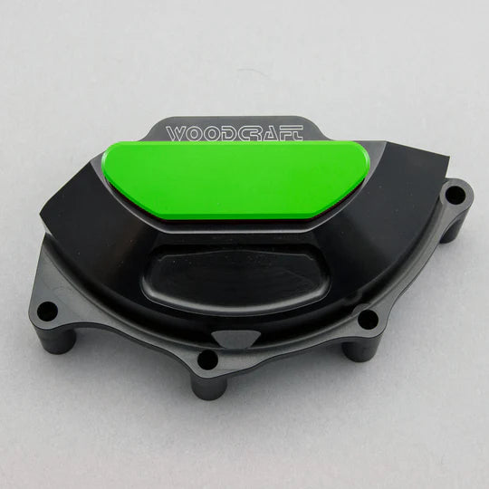 Woodcraft LHS Stator Cover Protector w/ Skid Plate Ducati Streetfigther 2020-2022 - Adventure Parts