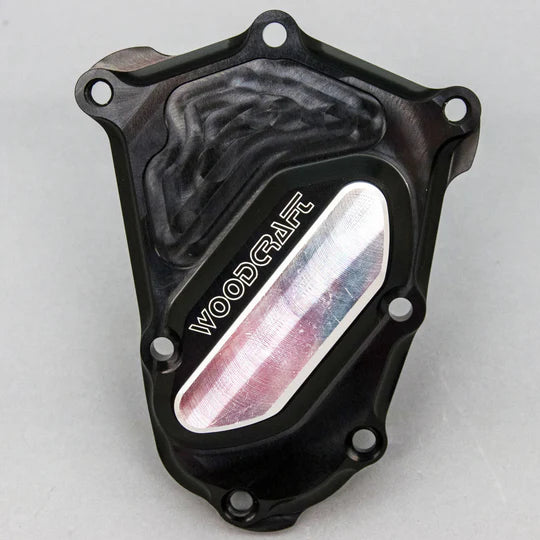 Woodcraft RHS Crankshaft Cover w/ Skid Pad BMW S1000RR 2009-2020 - Adventure Parts