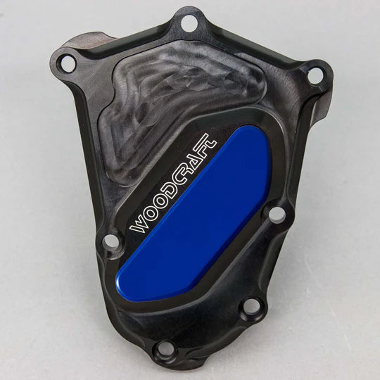 Woodcraft RHS Crankshaft Cover w/ Skid Pad BMW S1000RR 2009-2020 - Adventure Parts
