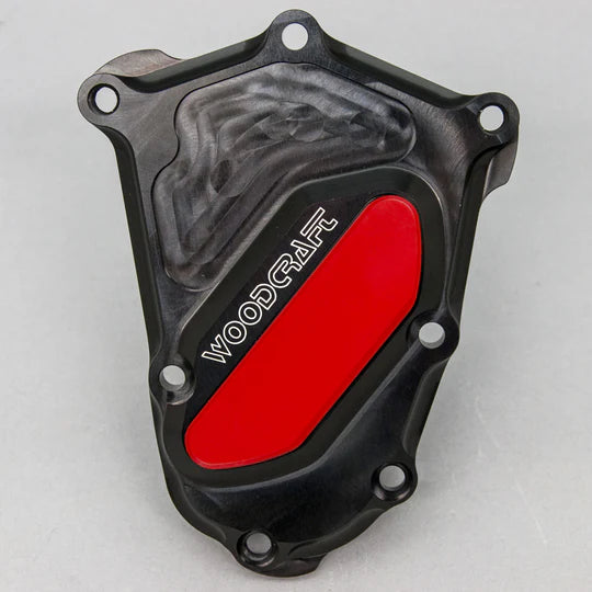 Woodcraft RHS Crankshaft Cover w/ Skid Pad BMW S1000RR 2009-2020 - Adventure Parts