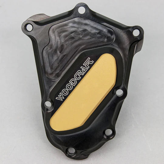 Woodcraft RHS Crankshaft Cover w/ Skid Pad BMW S1000RR 2009-2020 - Adventure Parts