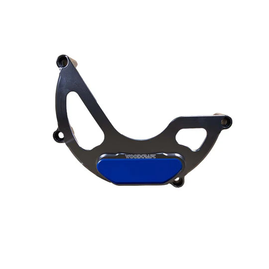 Woodcraft LHS Stator Cover Protector w/ Skid Plate Aprilia Tuono 660 2021-2024 - Adventure Parts