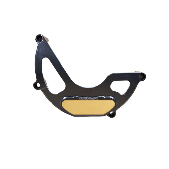 Woodcraft LHS Stator Cover Protector w/ Skid Plate Aprilia Tuono 660 2021-2024 - Adventure Parts
