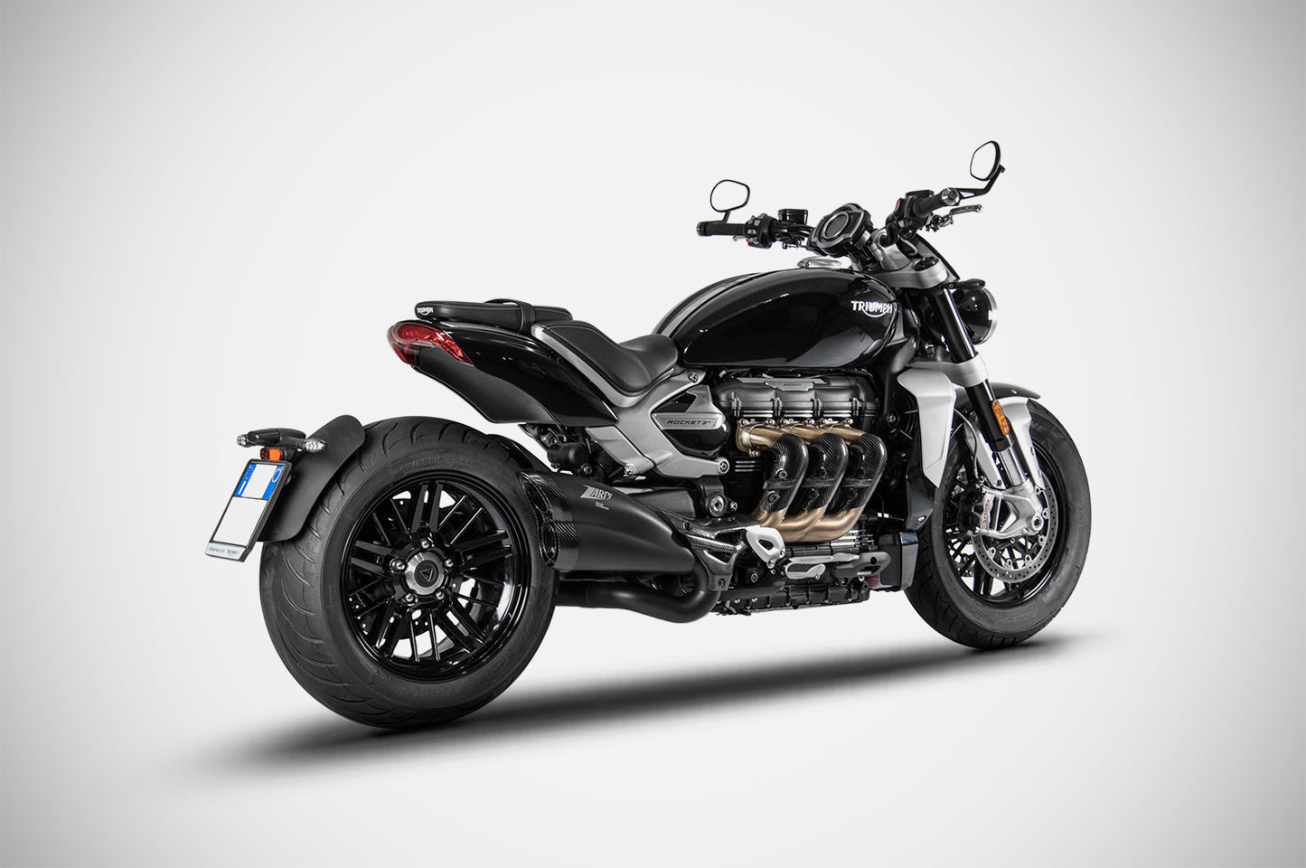 ZARD Exhaust Slip-On Triumph Rocket 3 2020-2023