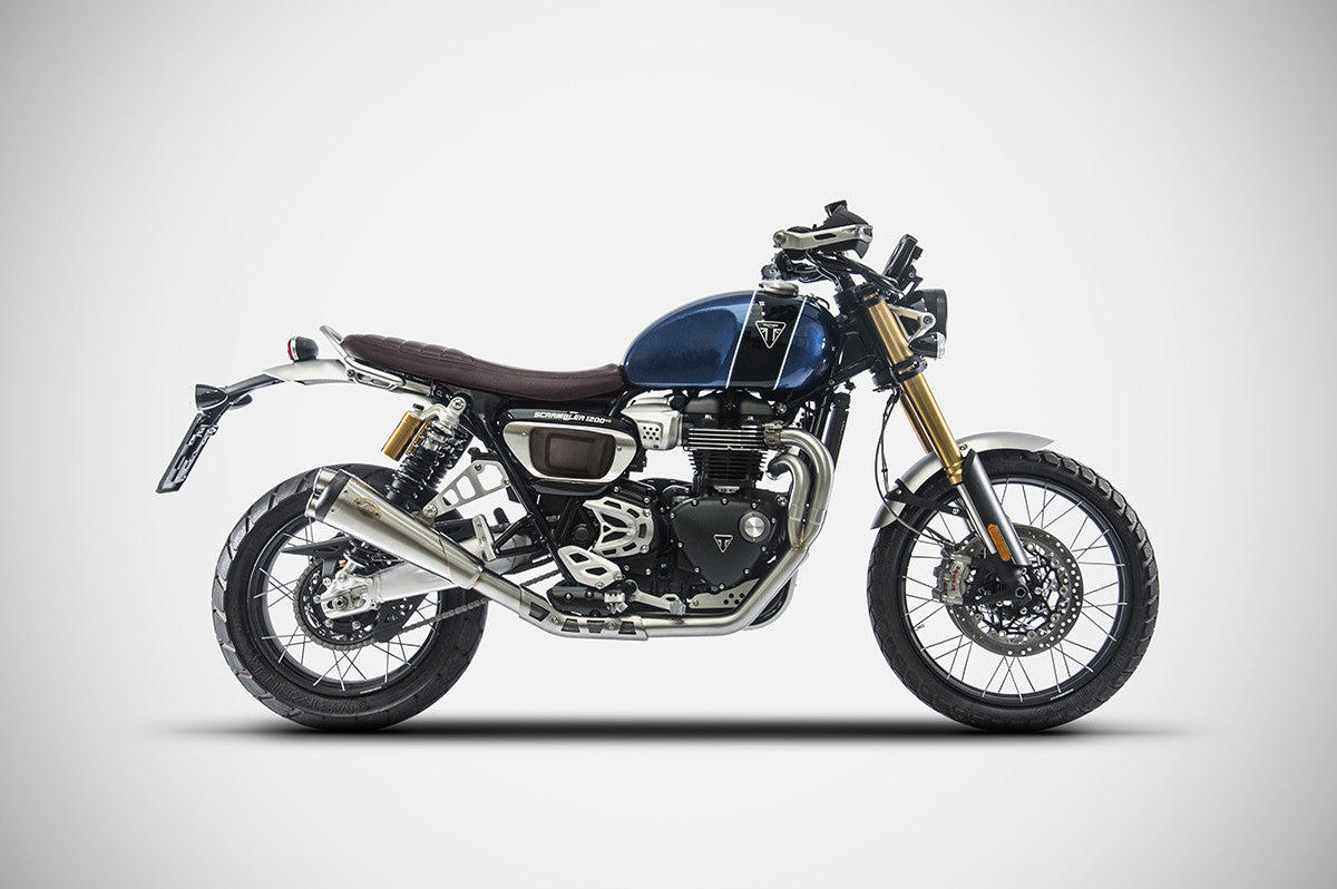 ZARD Exhaust Full Kit Triumph Scrambler 1200 2021-2023