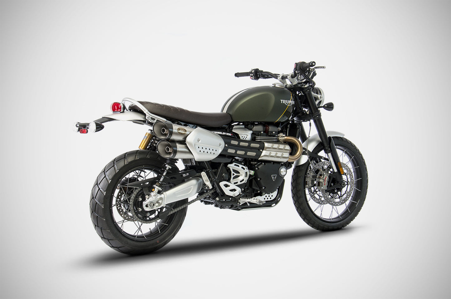 ZARD Slip-On Triumph Scrambler 1200 Exhaust 2019-2020