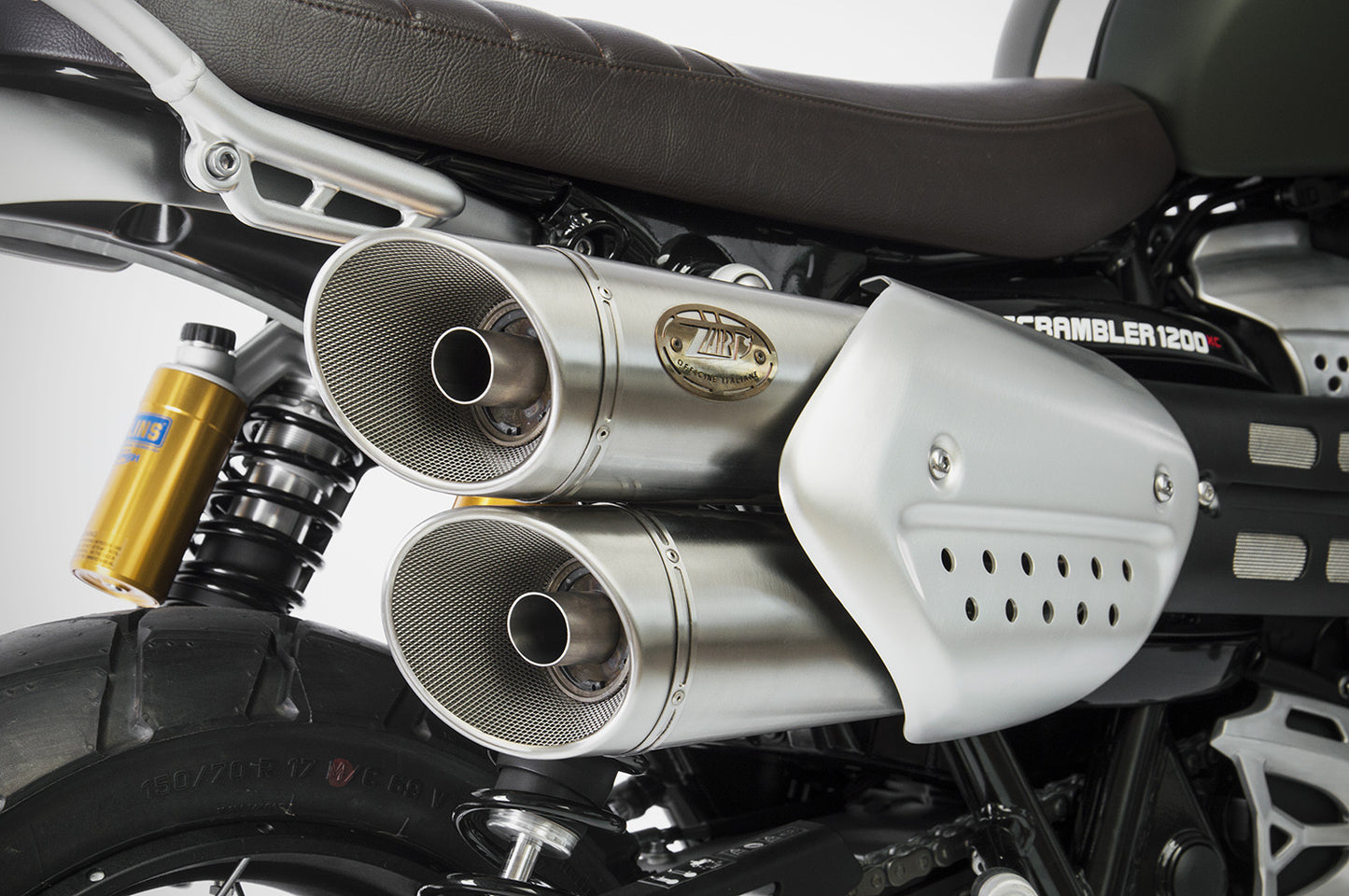 ZARD Slip-On Triumph Scrambler 1200 Exhaust 2019-2020