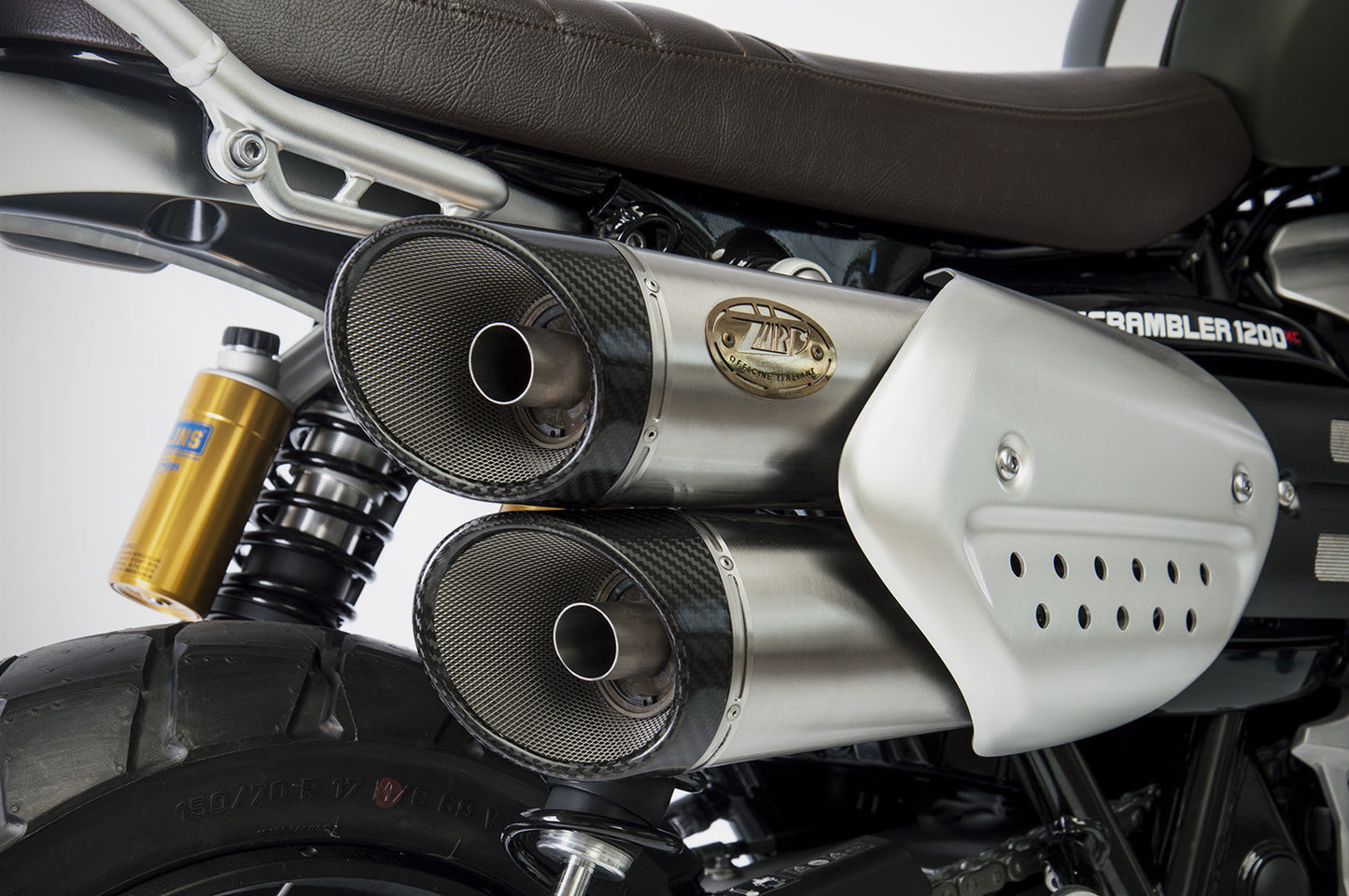 ZARD Slip-On Triumph Scrambler 1200 Exhaust 2019-2020