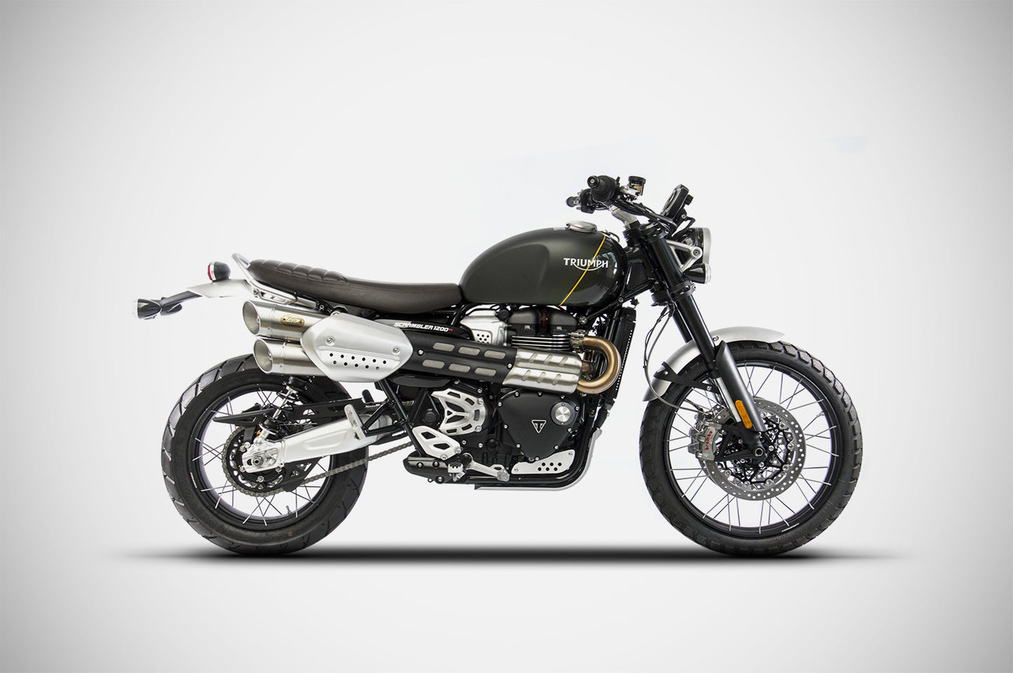 ZARD Slip-On Triumph Scrambler 1200 Exhaust 2019-2020