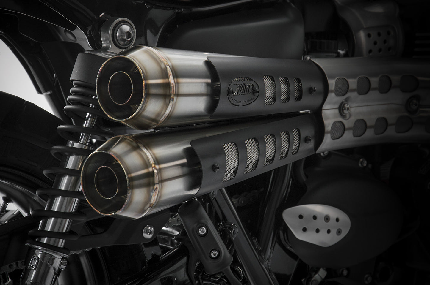ZARD Conical "Slip-On" Triumph Scrambler 900 Exhaust 2021-2023