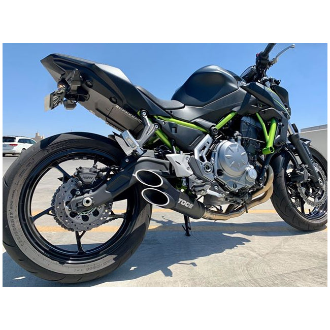 Toce Razor Tip Full Exhaust - Kawasaki Ninja Z650 2017-2025