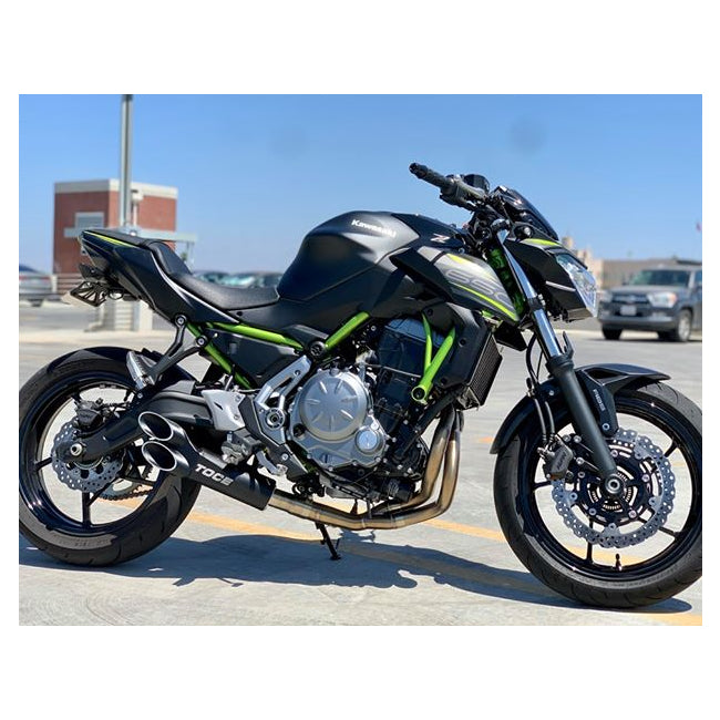 Toce Razor Tip Full Exhaust - Kawasaki Ninja Z650 2017-2025