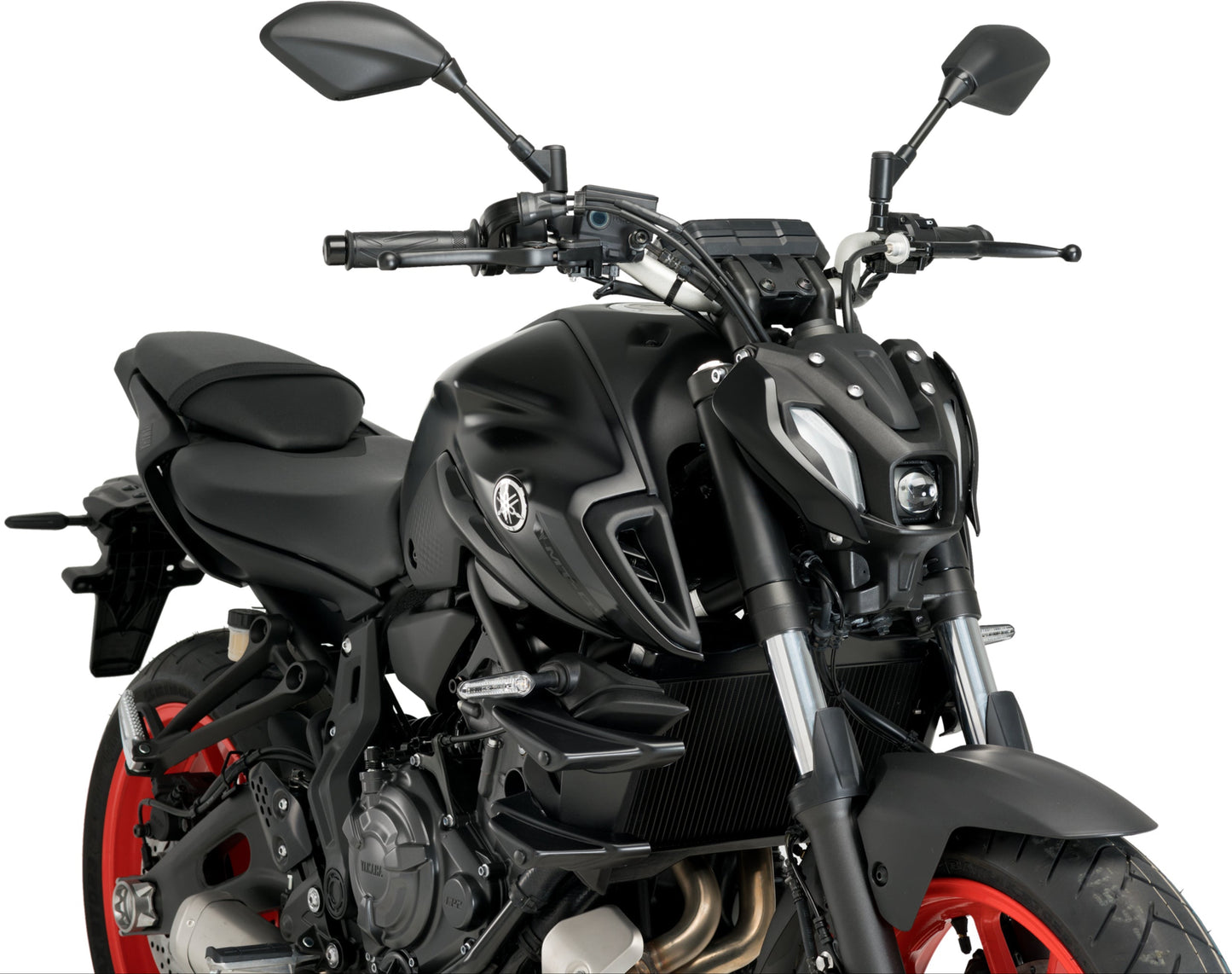 Puig Downforce Naked Side Spoilers Yamaha MT-07 2021-2024