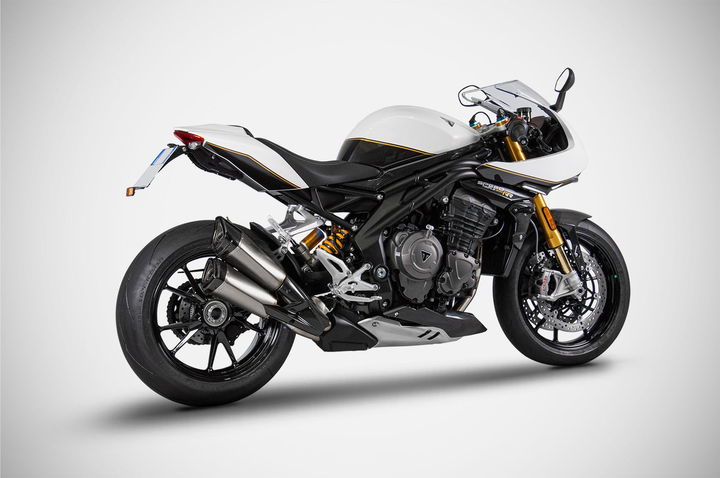 ZARD Slip-On Triumph Speed Triple 1200 Rs/Rr Exhaust 2021-2023