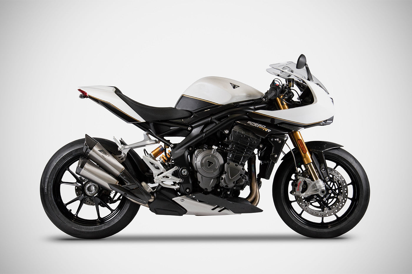 ZARD Exhaust Link Pipe Triumph Speed Triple 1200 Rs/Rr 2021-2023 - Adventure Parts